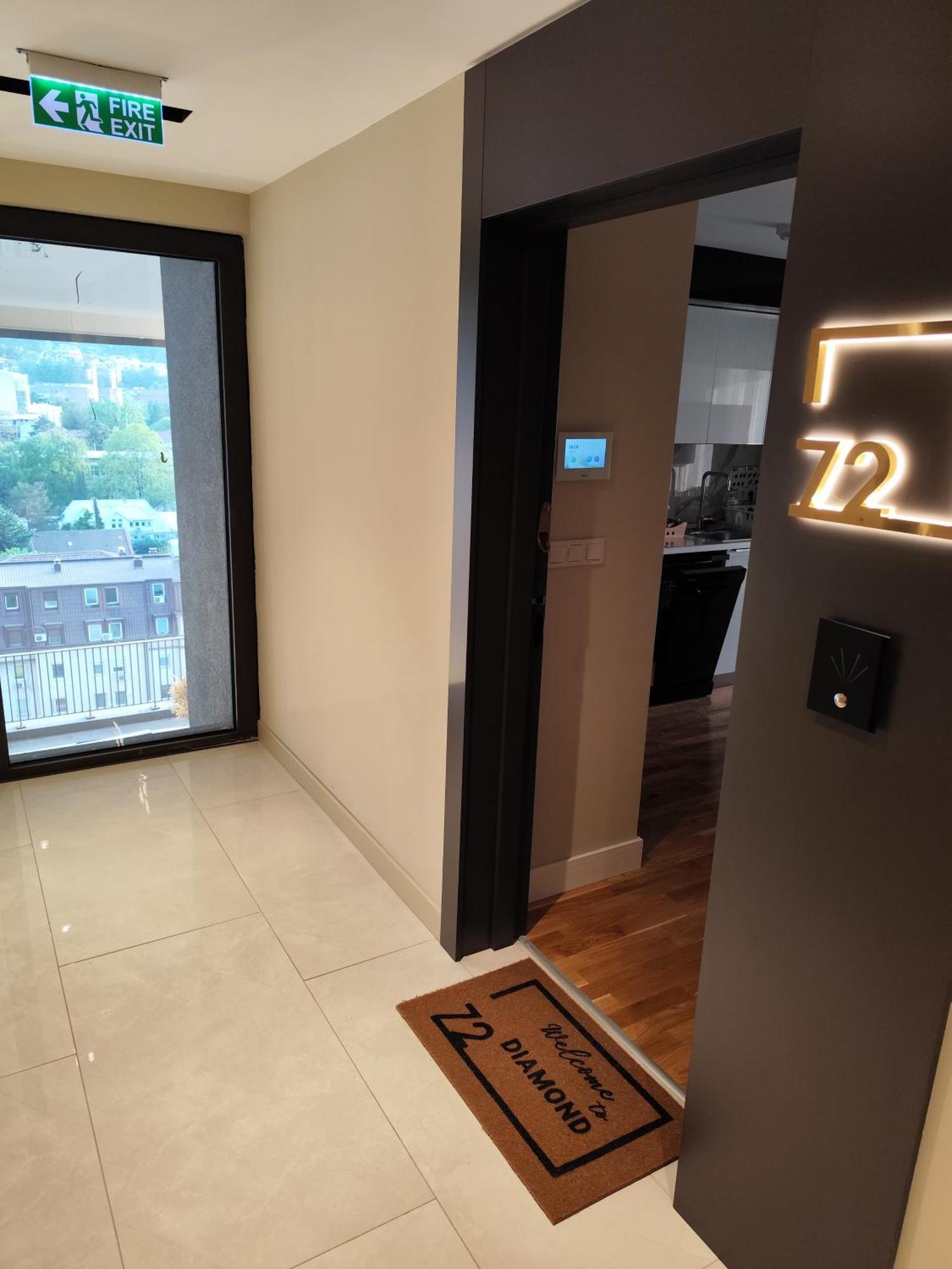 Diamond 72 Apartment , Skopje City - Center, Diamond Residences, Free Parking ภายนอก รูปภาพ